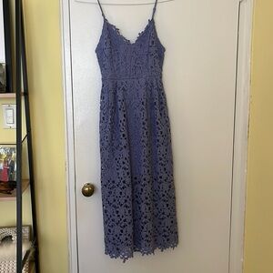 Blue Lace Dress
